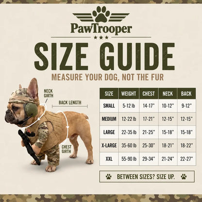 PawTrooper™- Doggy Soldier Outfit